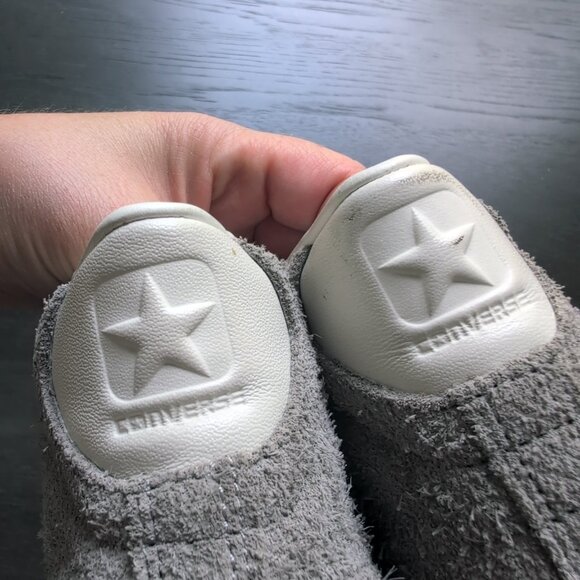 Converse Pro Leather 76 Vintage Suede High Top Sneaker 155336C Grey Size 11 - Picture 9 of 13